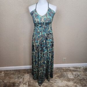 chinese dress ladies Apple Cider Maxi Dress Brown